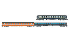 Arnold HN4467 - N - 3-tlg. Set Personenwagen Alpen-Express, FS, Ep. IV - Set 1